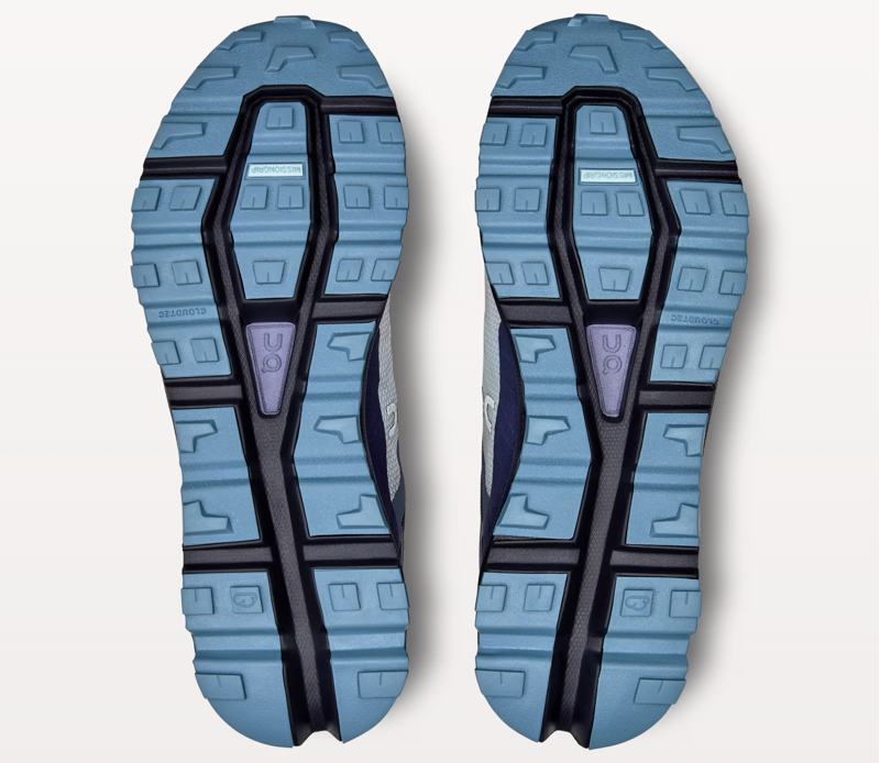 On Cloudvista Womens Trail Running Shoe - Navy Wash - Size 9-4